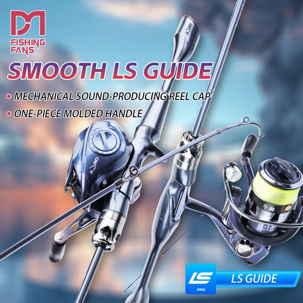 

Удочка для спиннинга и кастинга FISHINGFANS FULL METAL PAITING LS GUIDE UL ULTRALIGHT POWER CARBON SOLID TIP