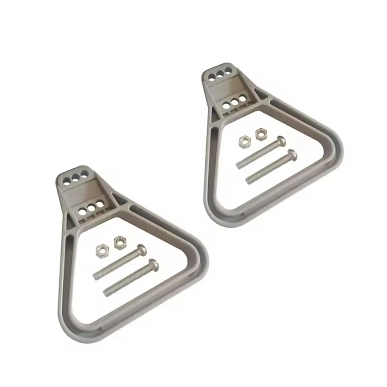 350A Connector Handle (Grey) - 2 PCS, Heavy Duty for Welding & Electrical Applications