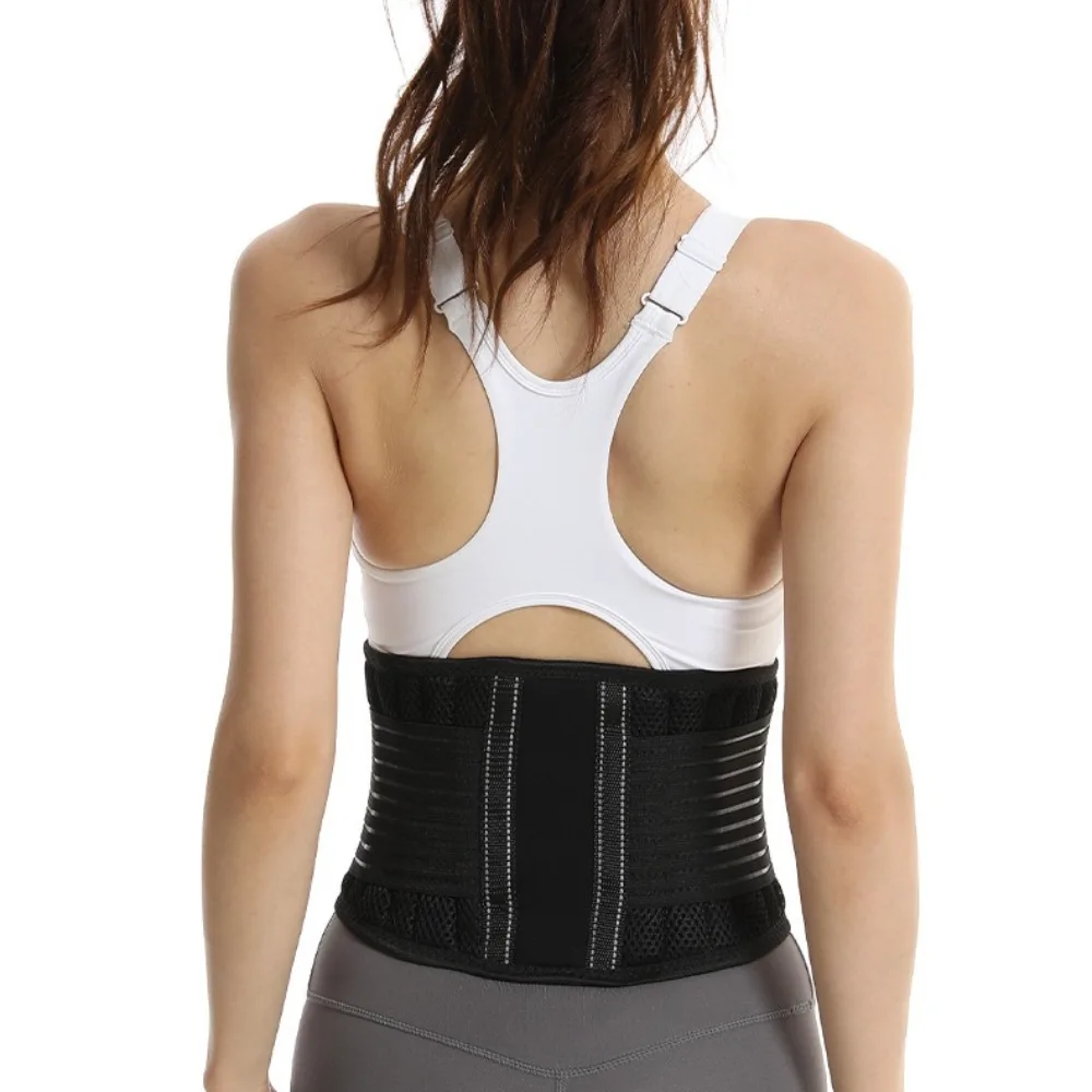 A nova placa de aço suporte cintura cinto de fitness venda quente cinto esportivo treinamento compressão abdômen correndo agachamento cinto