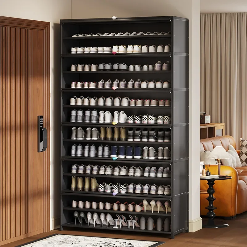 for Home Shoe Cabinet Narrow Door Large Capacity Multi-layer Storage Rack Simple Indoor Good-looking Dust-proof Shoe Rack