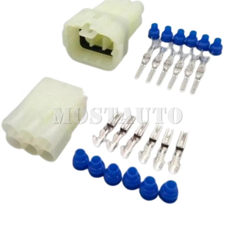 For Sumitomo HM 090 MT 6 Way Connector Plug Set For Suzuki, Yamaha, and Honda