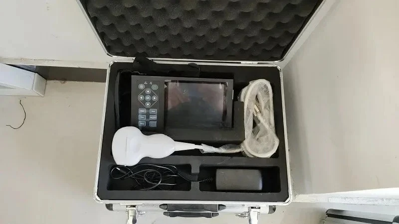 Por Convex Array  Scanner System Handheld Black and White Diagnostic  Machine for Veterinary Animal