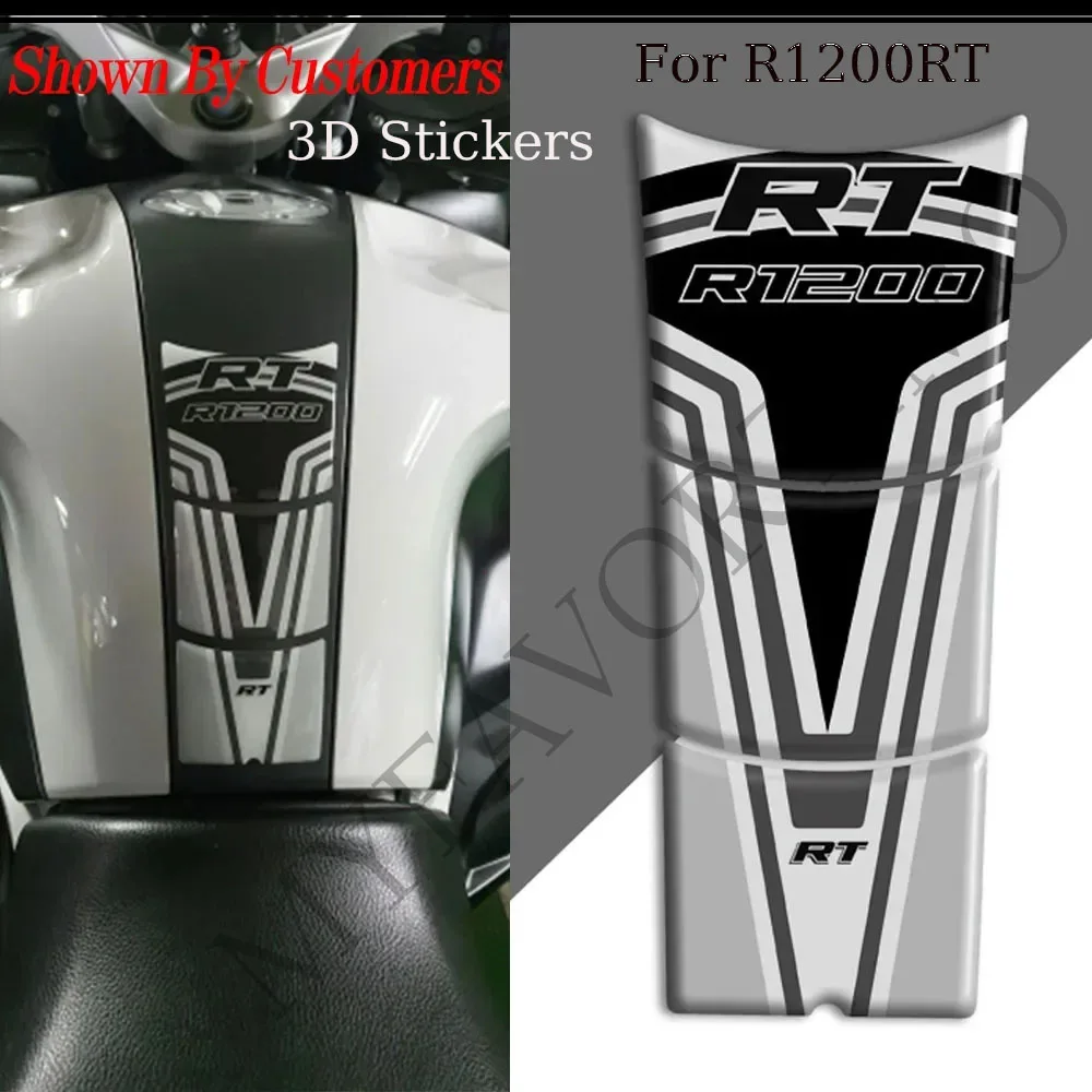 

For BMW R1200RT R 1200 RT R1200 RT Tank Pad decorative protection Trunk Luggage Case Decal Protector Fairing Fender 3D Stickers