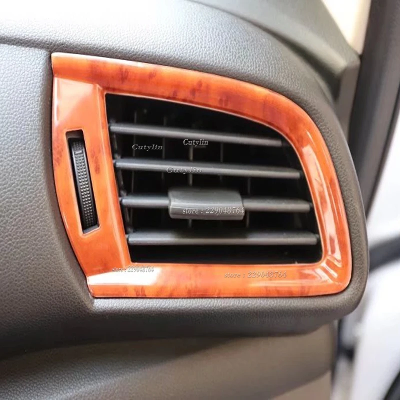 LHD RHD For Honda Fit Jazz GK5 2015-2018 Car Side Front Center Air Conditioning Vent Sticker Cover Trim Interior Accessories