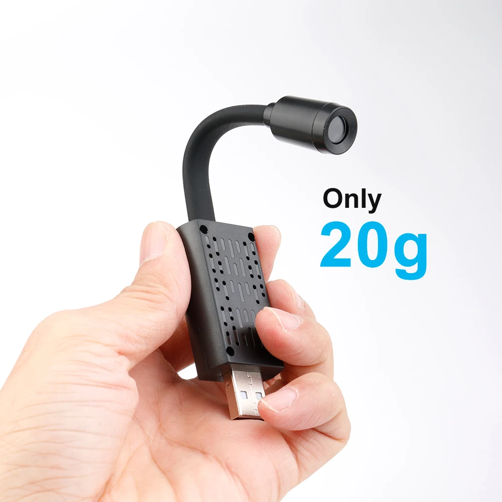 Mini Camera 1080P HD USB Wireless Camera 120° Wide Angle Motion Detection Surveillance Micro Camera Supports Remote Monitoring