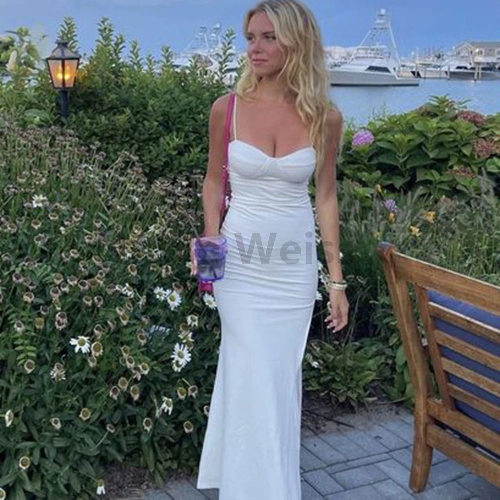 

Милое атласное вечернее платье русалки длиной до пола, платье для выпускного вечера на заказ