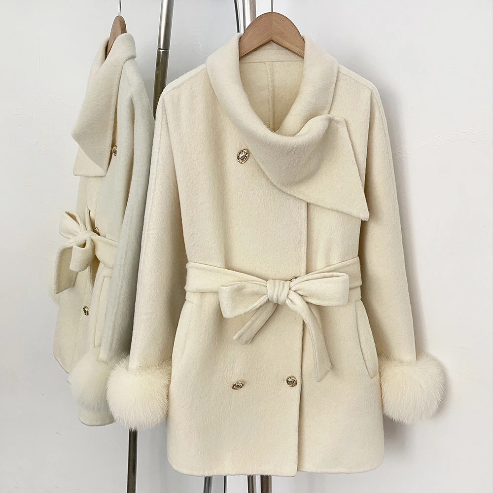 

Women's Clothing Wool Coat Manteau Femme 2026 Women's Clothes Korean Style Luxury Winter Coats for Woman Outerwear Woman Coat