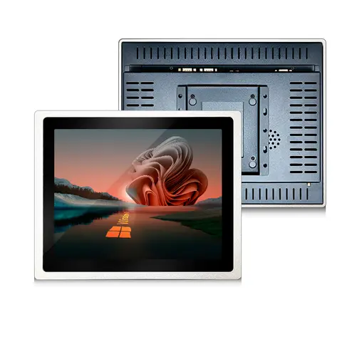 Windows 10 tout en un écran tactile PC avec i5 4300U IP65 étanche avant intégré industriel écran tactile capacitif ordinateur