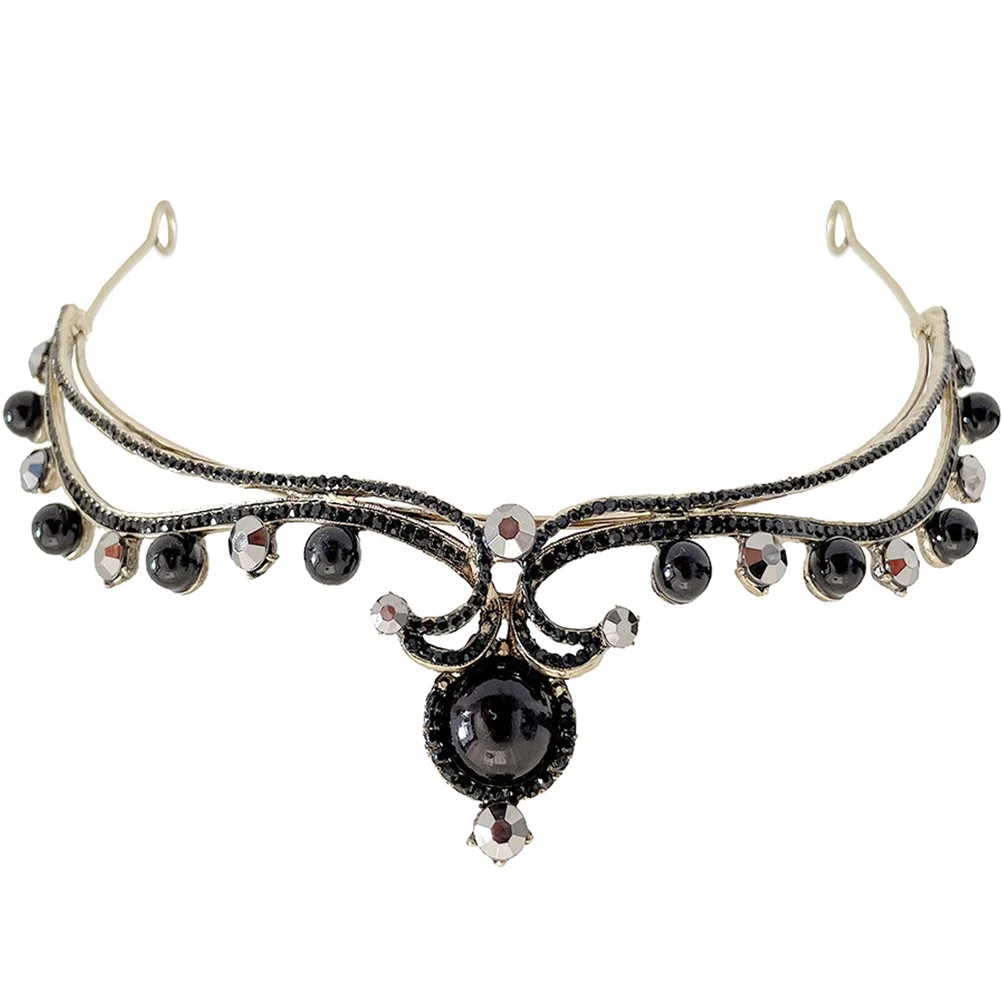 Avondjurk Haaraccessoire Kristallen Tiara Voor Vrouwen Bruiloft Bruidsfeest Strass Kroon Hoofdband Haarsieraden