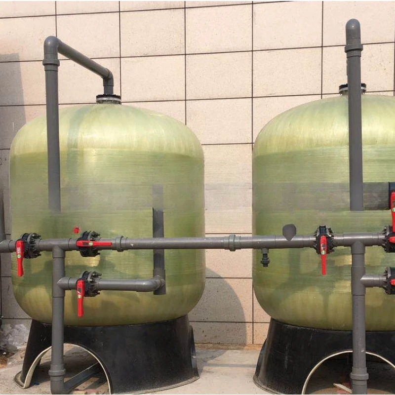 30 tons of sewage plant sand carbon filter, sewage quartz sand ceramic fluoride removal filter tank