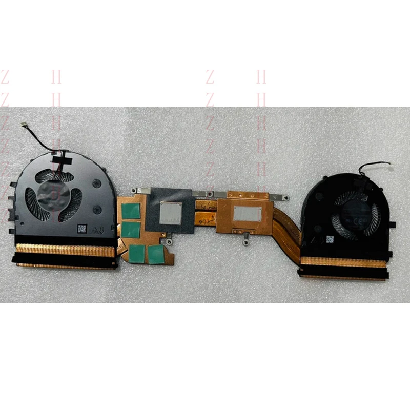 

ZZHH для Lenovo ThinkPad P1 Gen3 X1 Extreme Gen3 охлаждающий вентилятор радиатора процессора 5H40Y67590