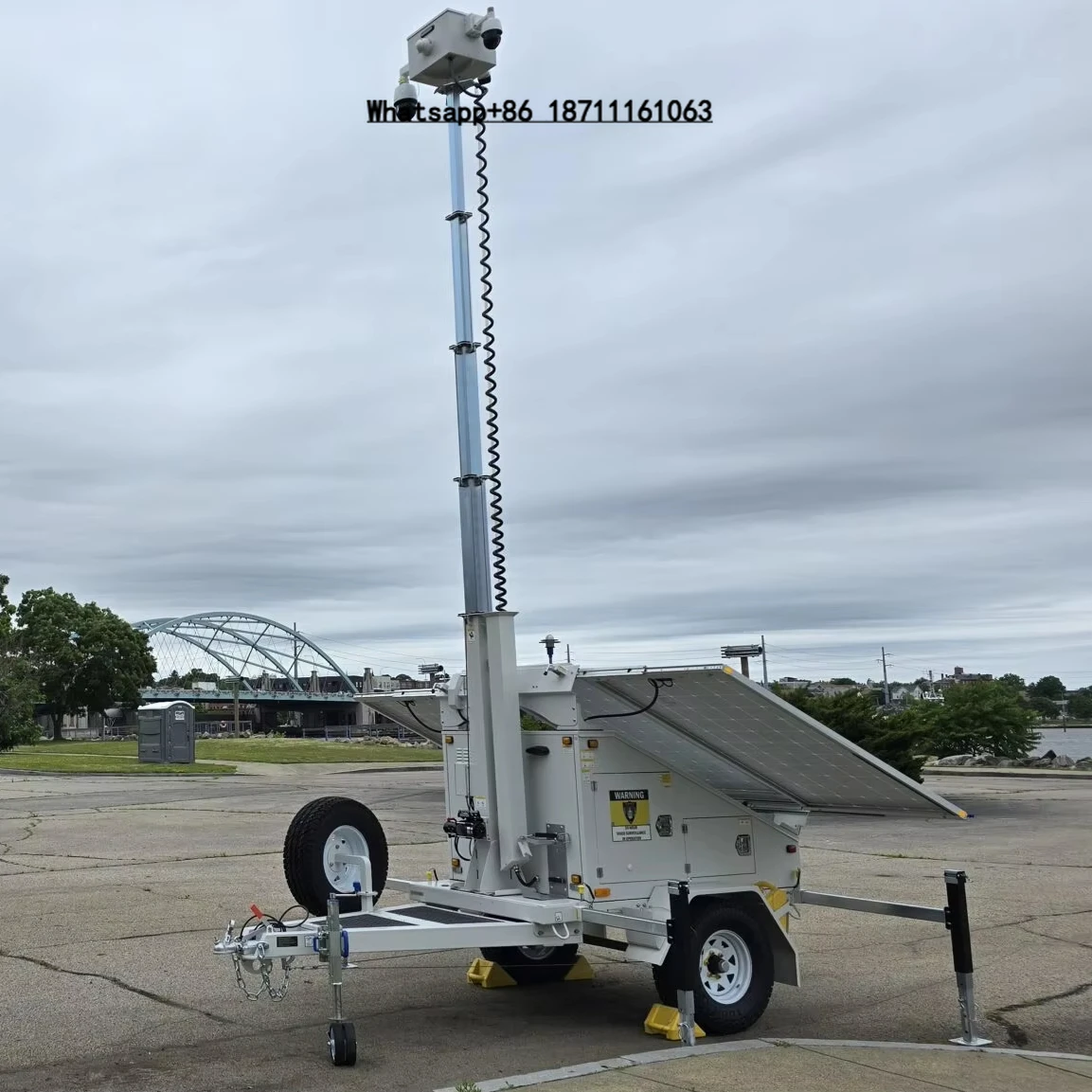 

Construction Trailer Solar Powered Motion Detection