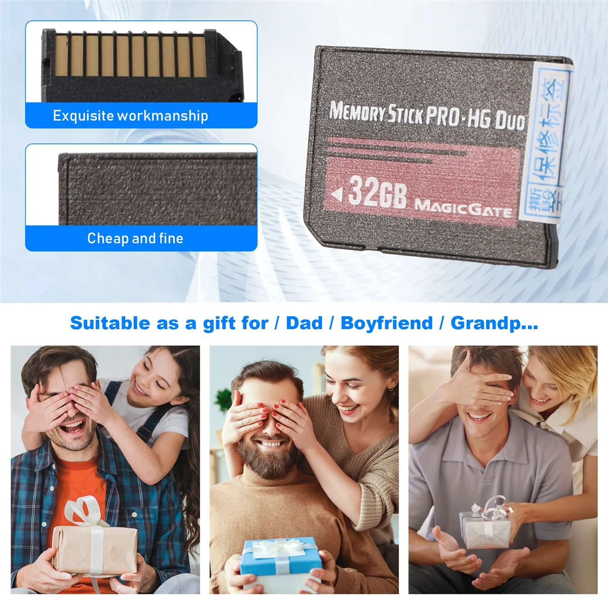 Supernew 32GB Memory Stick MS Pro Duo HX Flash Card For Sony PSP Cybershot Camera