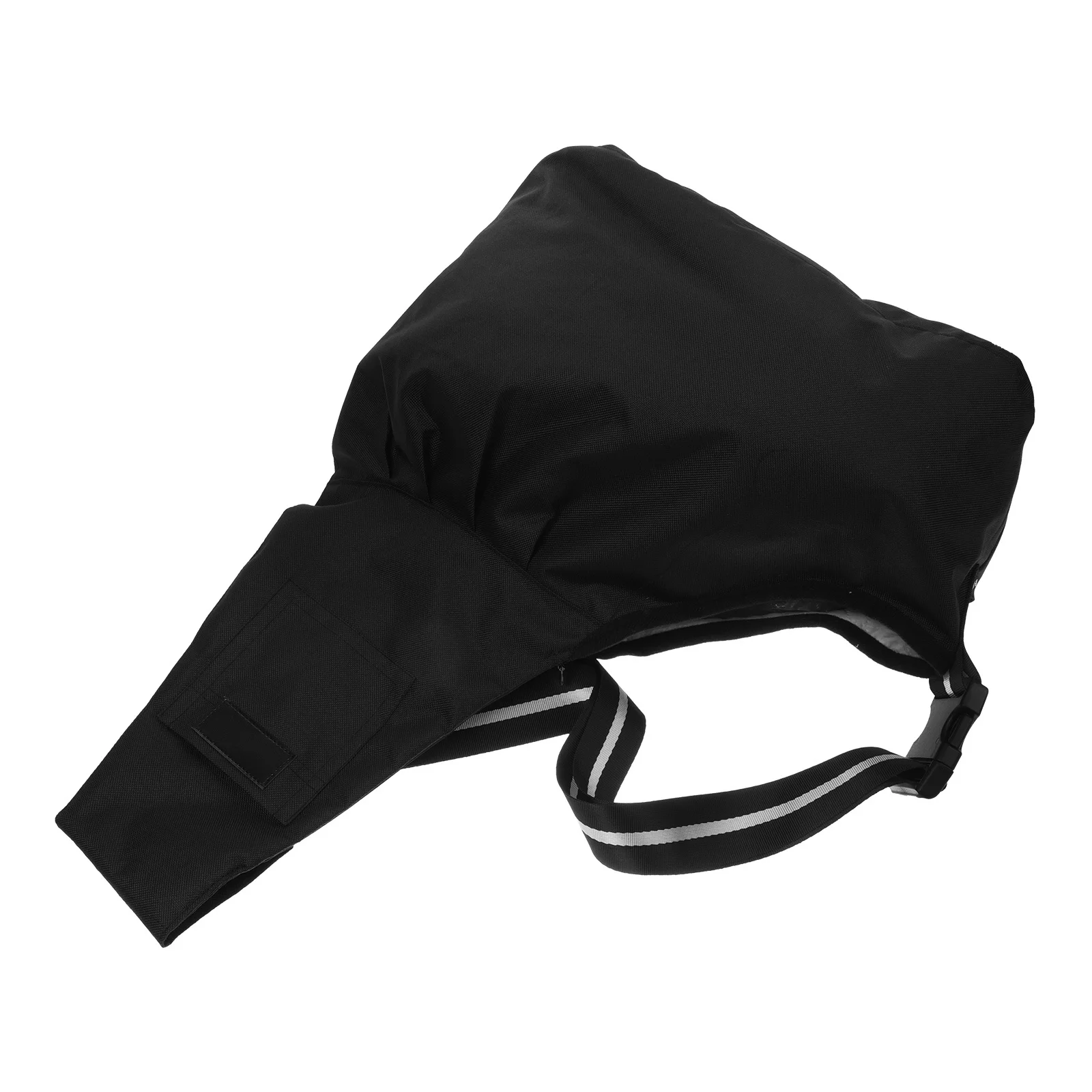 

Adjustable Strap Durable Oxford Cloth Single-Shoulder Sling Bag Pet Carrier Size L Breathable Net Nylon Safe Hook Black