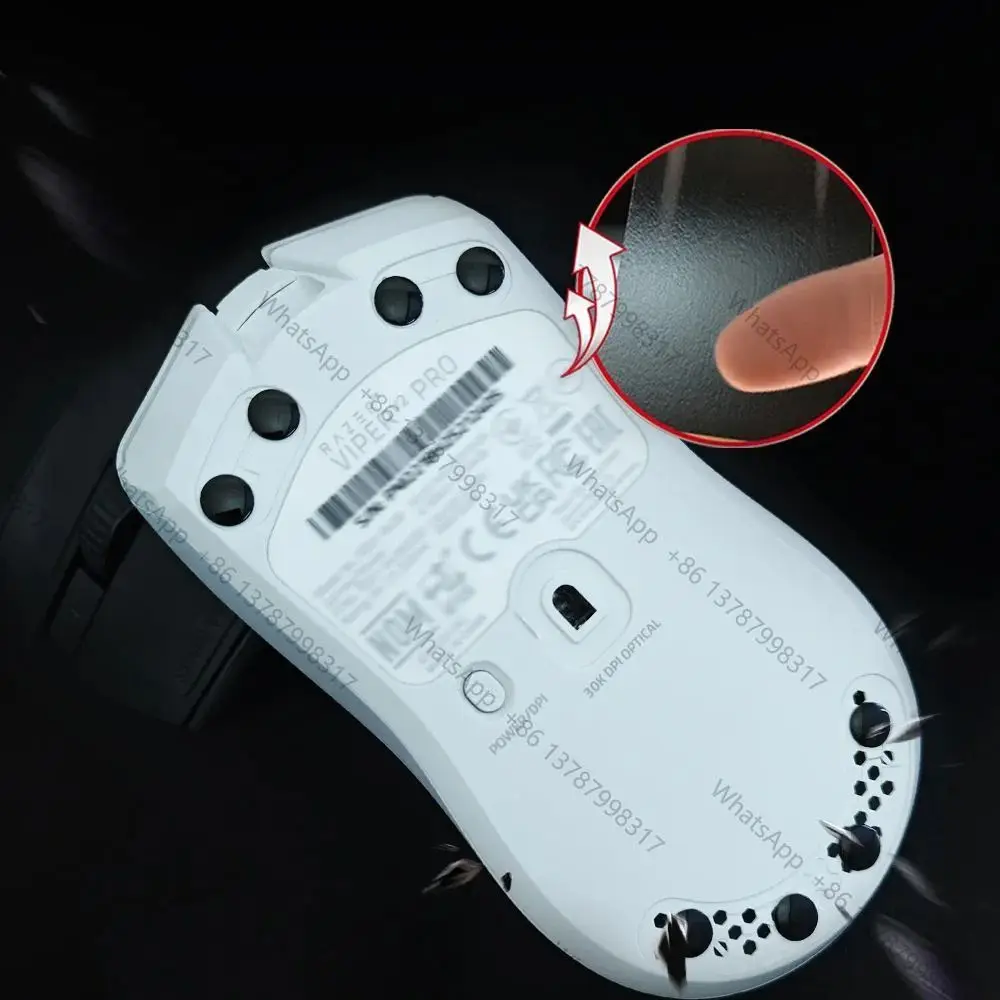 High Rebound Polyurethane Dot Mouse Skates Shock Absorption Durable Noise Reducing