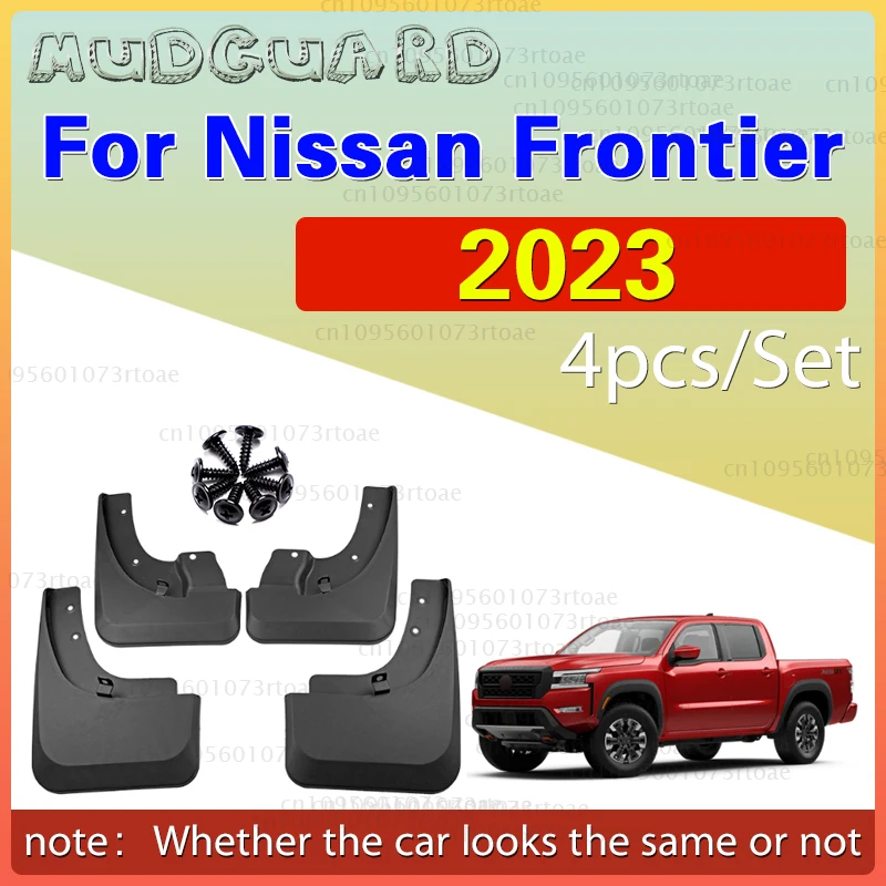 

For Nissan Navara Frontier 2023 Low Trim Mudguards Piva Front Rear Auto Accessories Premium Quality Durable Design Perfect Fit