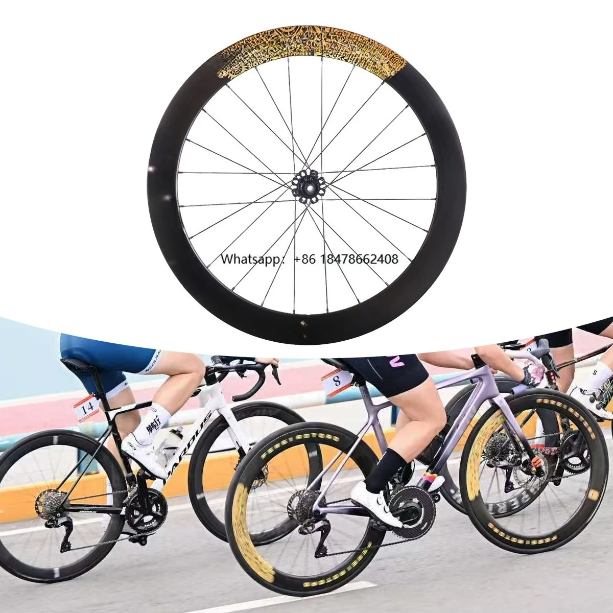 

Ferei T Series Road Bicycle Wheels Patented System Tubeless T700 Carbon Fiber Ceramic Bearings CNC Precision Machining