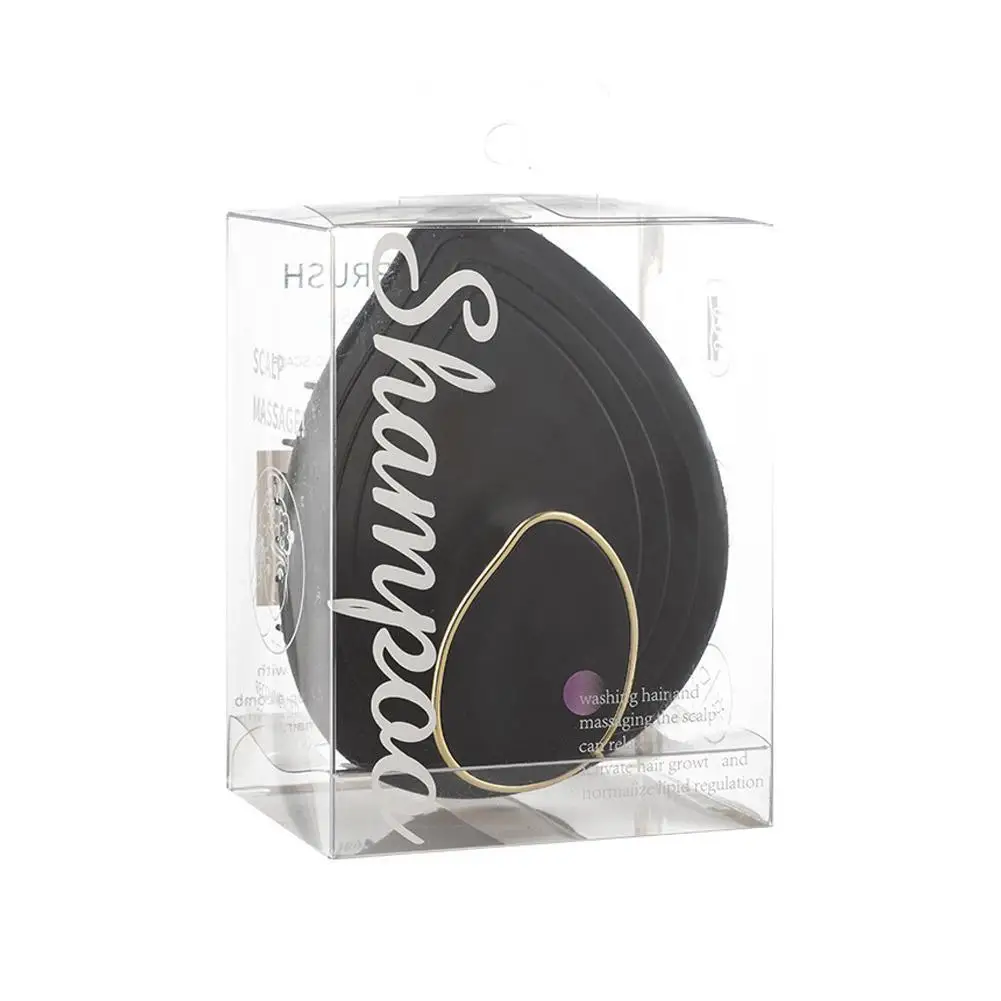 

Silicone Massage Shampoo Brush Scalp Massage Brushes Shampoo Brush & Exfoliator For All Hair Types - Relaxing & Exfoliating