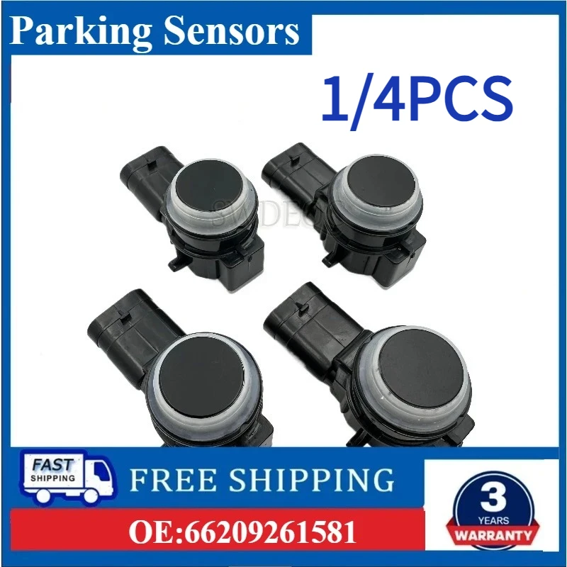 66209261581 PDC Parking Sensor 66209261582 66209261596 1/4 PCS Reversing Bumper Sensor For BMW F20 F30 F32 F33 Series