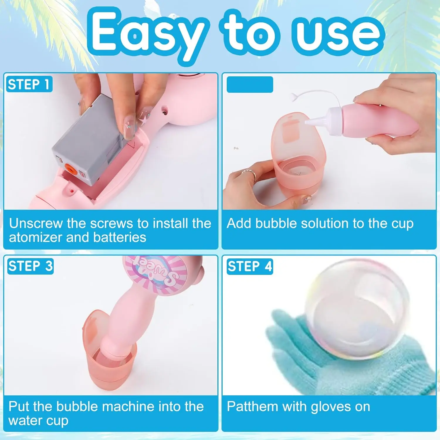 2025 neue Rauchblasenmaschine für Kinder, Popping-Blasenstab, flüssiges Spielzeug, superheiße Geburtstagsgeschenke für Männer und Frauen für Kinder