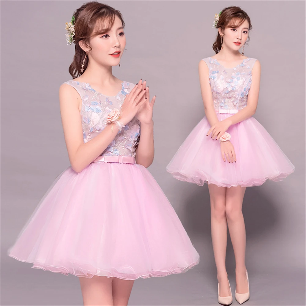 Elegant Pink Sweetheart Short Homecoming Dresses 2025 Organza Mini Cocktail Birthday Prom Party Graduation Gown Hoco Dress H318