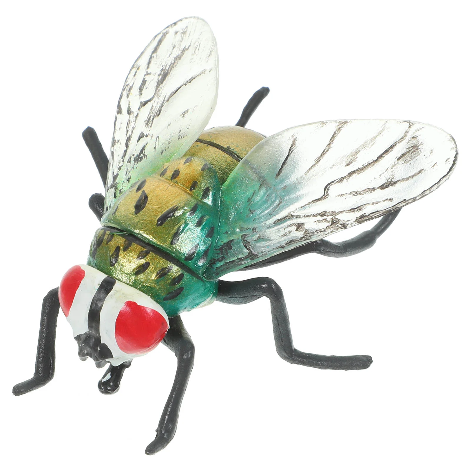 

Fly Model Decorative Snake Figurine Artificial Fake Shape Plastic Flies Realistic Child Toy