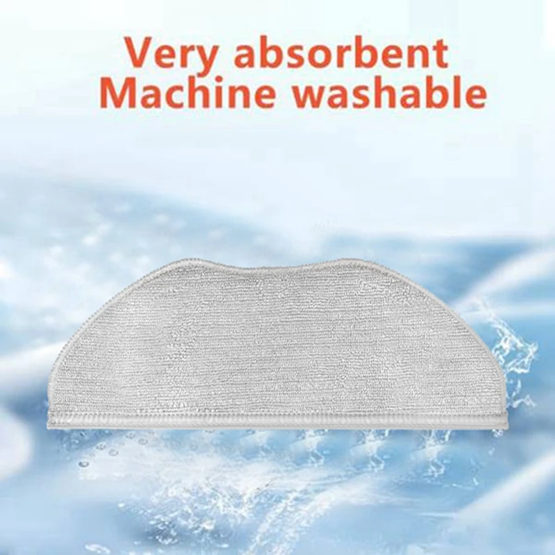 12PCS Mop Cloth For Xiaomi Robot Vacuum S10T STFCR01SZ Replacement Parts Accessories Washable Mop Pad
