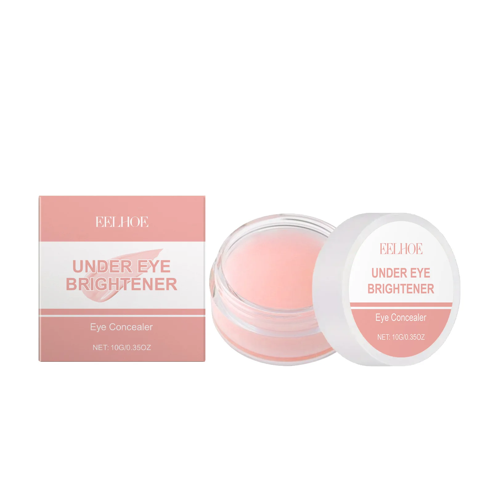 Sob os olhos iluminador corretivo à prova dwaterproof água rosto iluminador rugas capa alta cobertura círculo escuro corretivo maquiagem cosméticos 10g