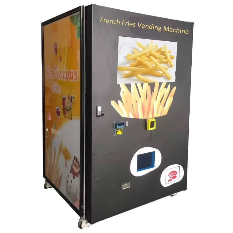 2026 New FL Customized French Fries  Vending Machine Onion Ring Chicken Wings Vending Machine Fried Chicken Vending Machine