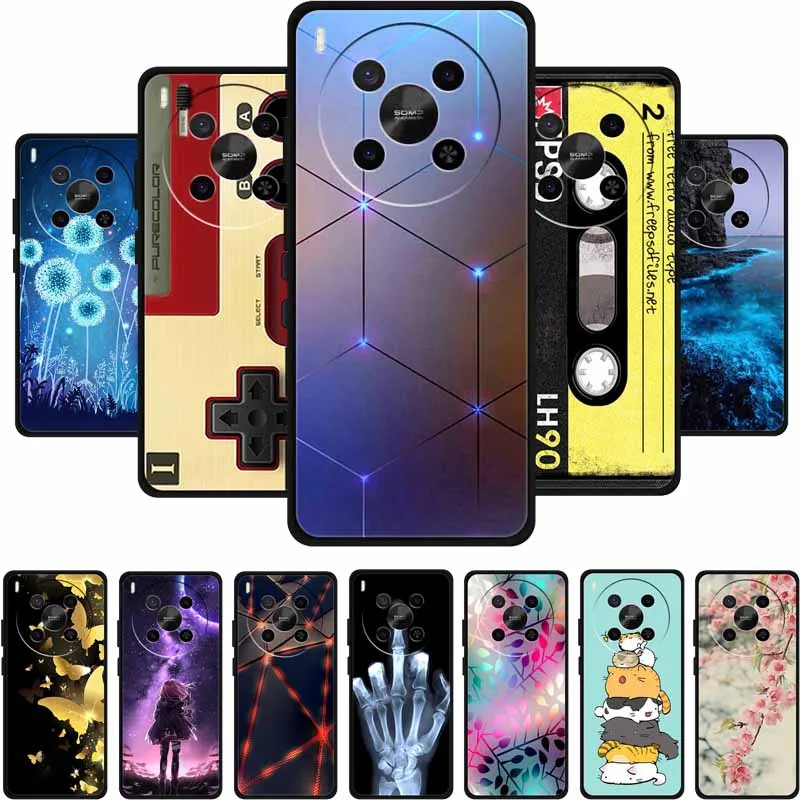 For ZTE Blade V70 Max Case V 70 Max Coque Popular Black Silicone Soft Back Cover Case For ZTE nubia V70 Max Case Funda Para 6.9"