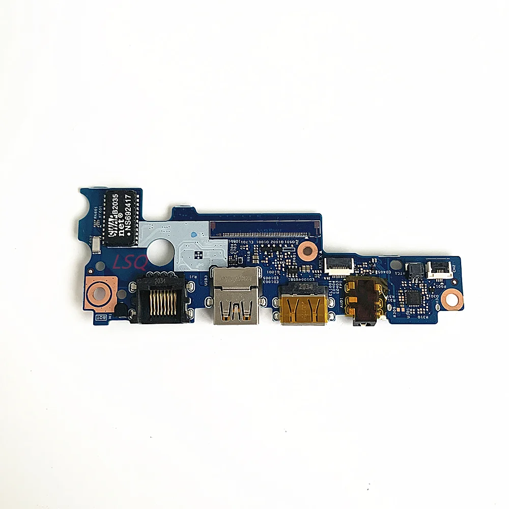 For Dell Latitude 3410 3510 E3410 E3510 USB Audio Port Wlan IO Board PN:0Y67KR Y67KR 100% Test OK