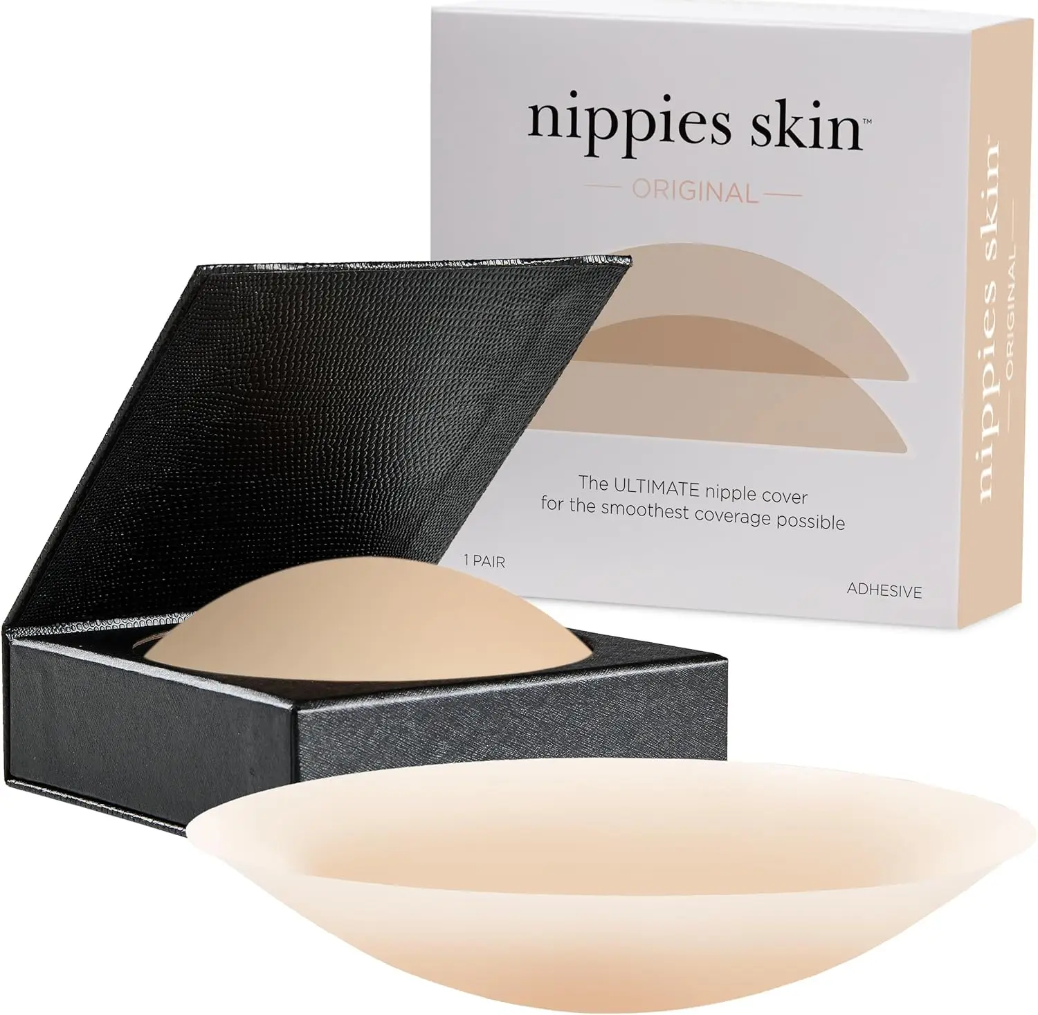 

Reusable Silicone Nipple Covers for Women - Sticky Pasties with Travel Case, Circle or Lift Styles