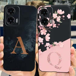 For Motorola Moto G35 5G Case Stylish Couple Letters Cover Soft TPU Shockproof Phone Case For Motorola G35 G 35 MotoG35 5G Shell