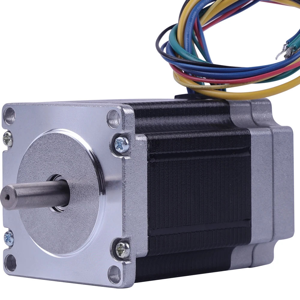 CNC Wantai Brushless DC Motor 57BLF02 3000RPM 4Phases 0.4N.m=56oz-in   125W POWER 24V  Plasma Engraver Kit