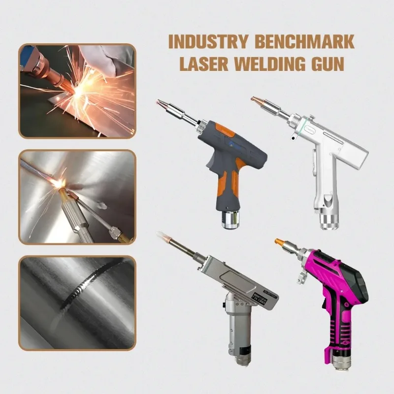 Handheld Portable Fiber Laser Optic Welder for Steel Iron Aluminum Welding - Compact Welding Head E-commerce SEO Product Title