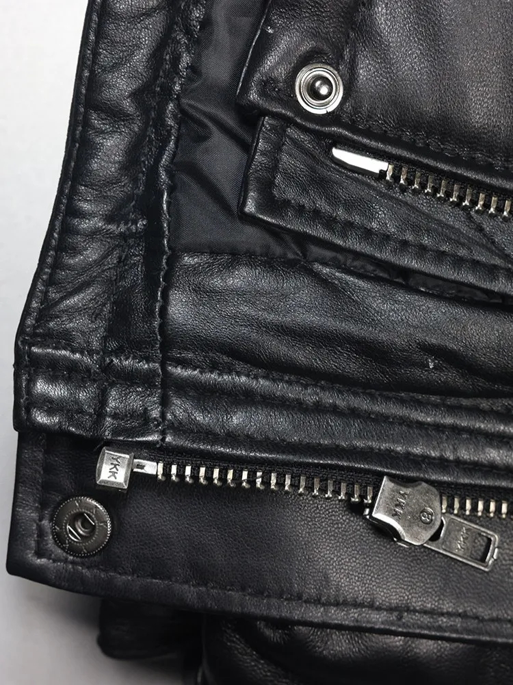 Women Winter Thick Warm Natural Sheepskin Down Jacket Casual Hooded Windproof Overcoat Loose Fit Genuine Leather Jacket Coats