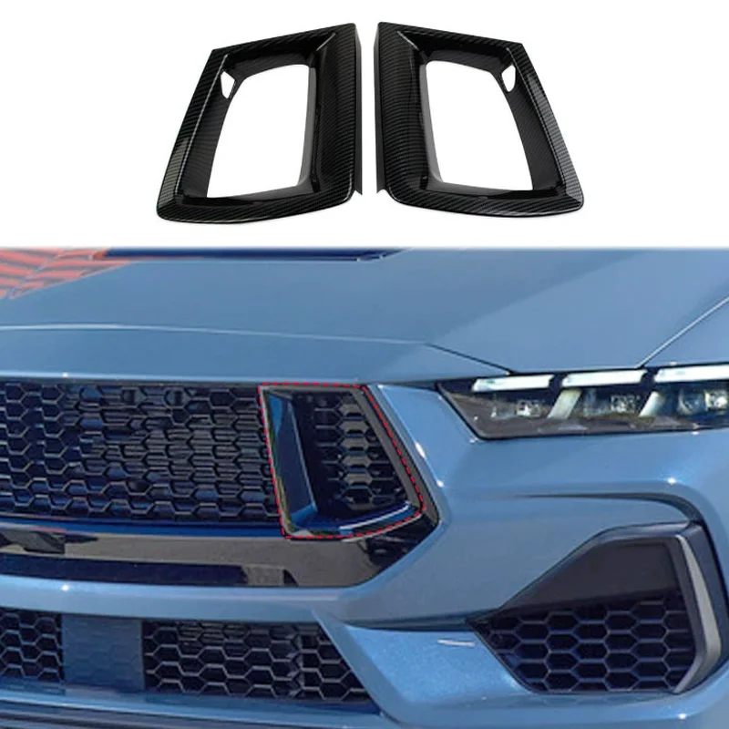 

Подходит для версии Ford 24 Mustang/GT/трансформеры, модифицированной с декоративными вентиляционными отверстиями на решетке с обеих сторон.
