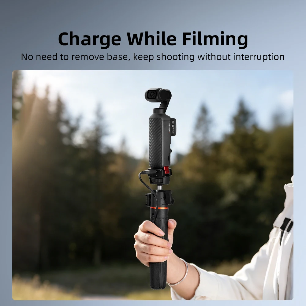 Multifunktionale Lade- und Kamerahalterung für DJI Osmo Pocket 4Pro 4 3, Reise- und Outdoor-Fotografie-Zubehör – Detail 16