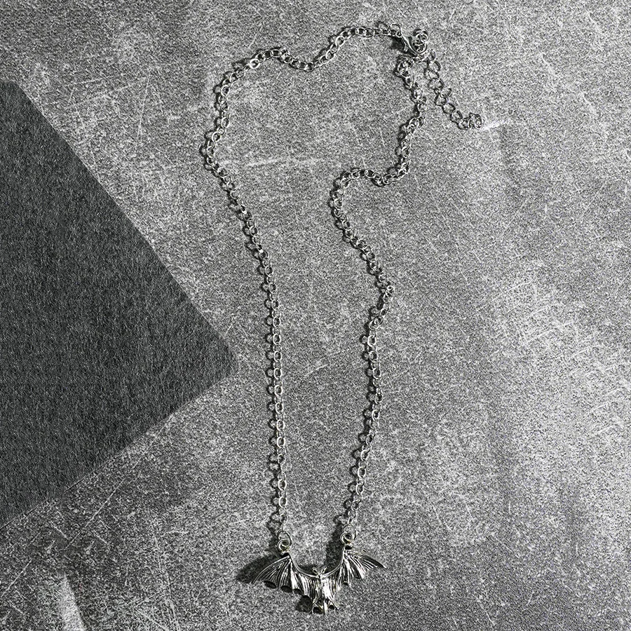 Y2K Gothic Dark Style personalisierte kreative Fledermaus Spinne Schlange Schmetterling Anhänger Halskette, Valentinstag Geschenk – Detail 5