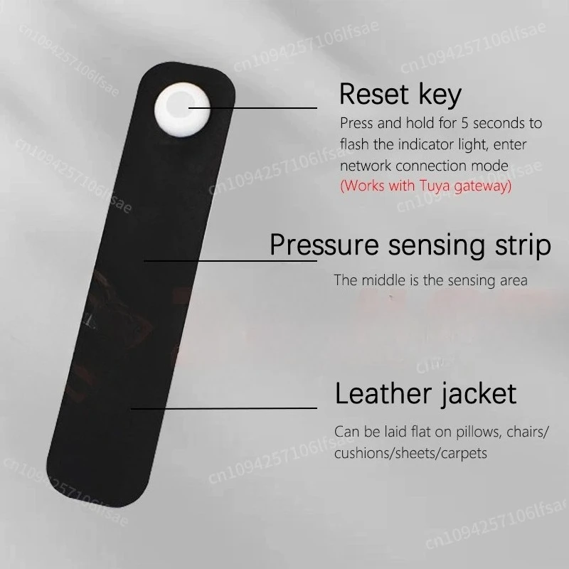 Tuya Zigbee Multifunctional Pressure Sensor Flexible Thin Film Pressure Sensor Smart linkage built-in battery Smart life APP