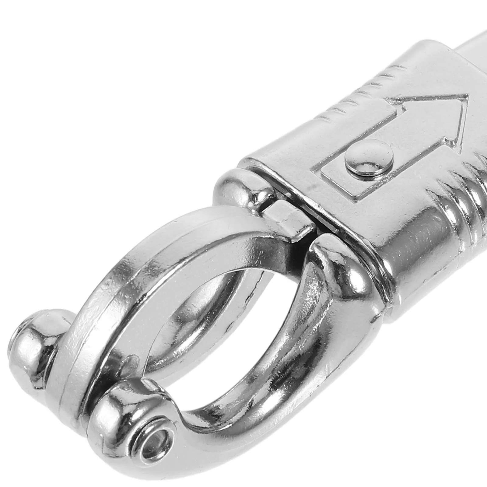 مشبك معدني سريع الفك لركوب الخيل مع قفل أمان زنبركي، تصميم مدمج وخفيف الوزن لركوب أجهزة الفروسية #2