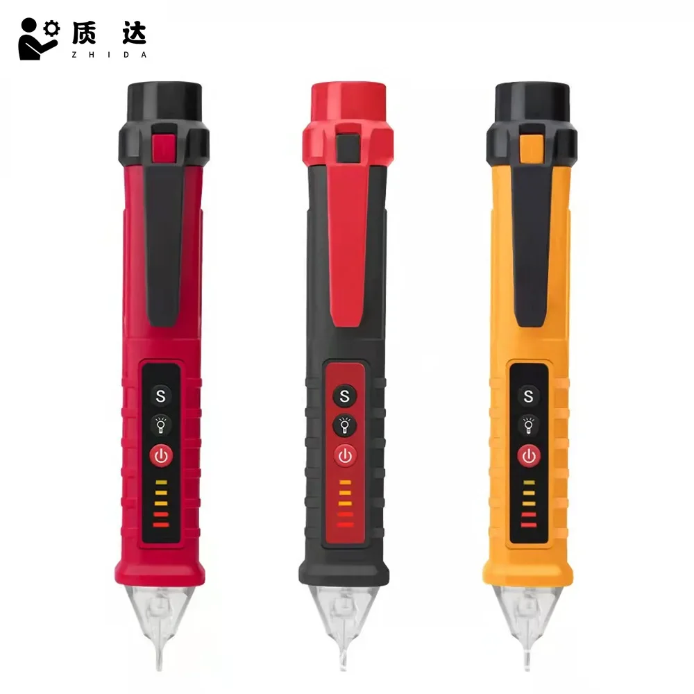 Electric Voltage Tester Pen Smart Sensor Multifunctional Circuit Detector Electrician Household Sound And Light Alarm