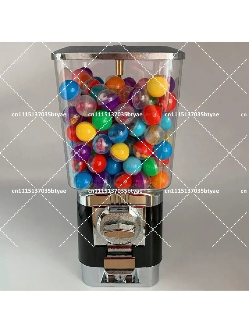 GV18F Bounce Ball Vending Machine Candy Gumball Dispenser with Coin Box for Arcade Entertainment
