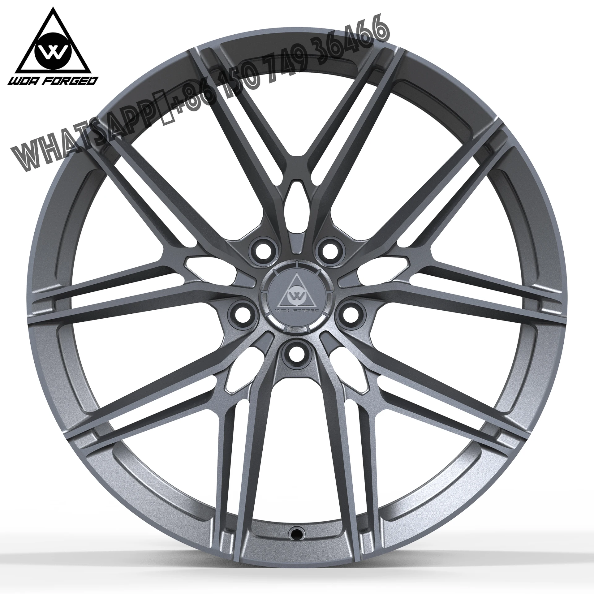 

Custom Color Alloy Double 5-spoke Passenger Car Wheel Hub Forged Rim Costom Size for OZ ULTRALEGGERA