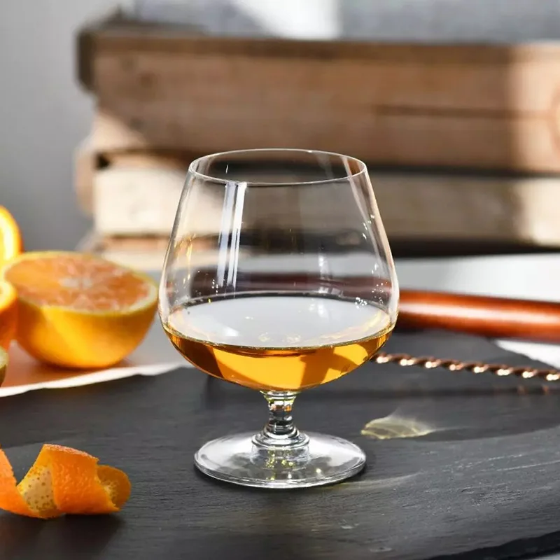 

Crystal glass large brandy cup small cognac cup bantam glass foreign wine cup