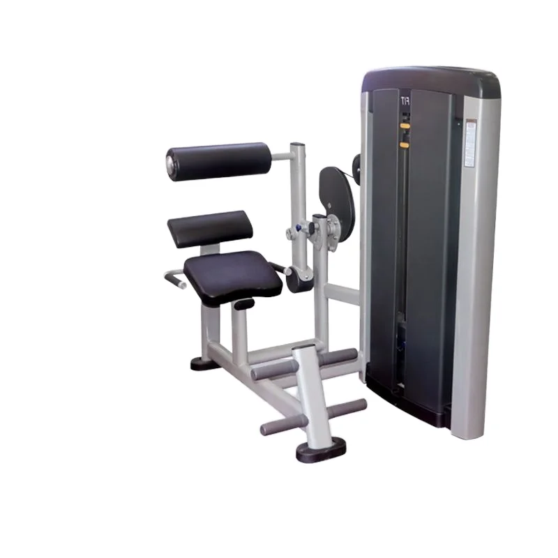 Back Stretch Muscle Trainer Customized Commercial Steel Fitness Equipment Durable Gym Studio Strength Trainer 80kg Weight Stack