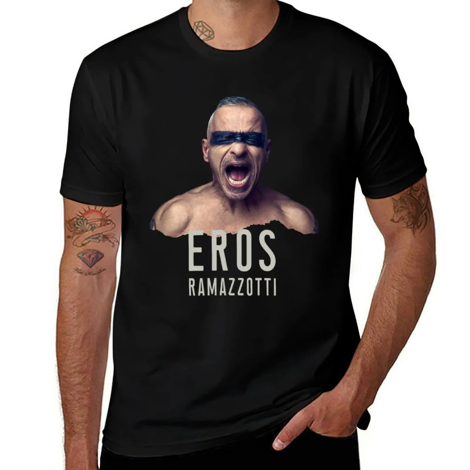 

Eros Ramazzotti Shirt T-Shirt men t shirt cotton 100% T-Shirt