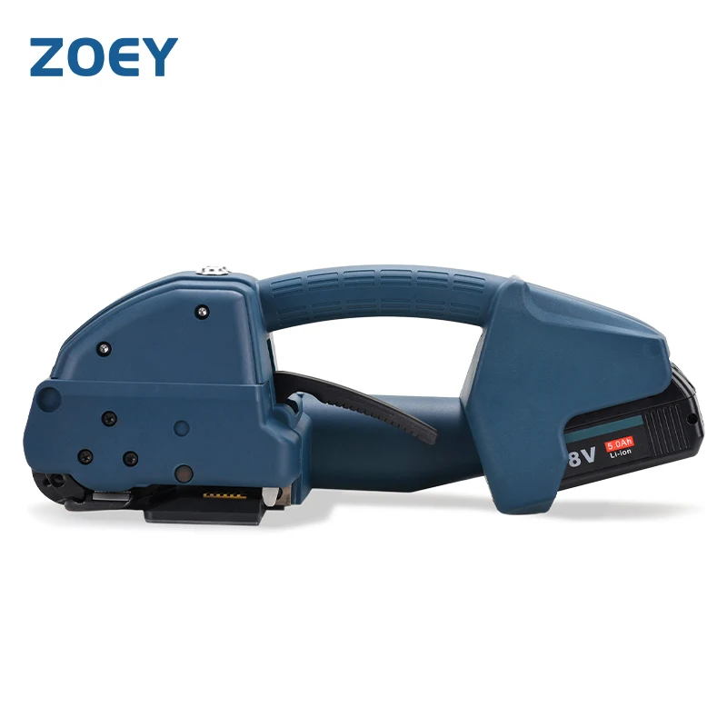 ZOEY Q2 Battery Powered Strapping Tool 3500N Convenient Electric Hand-held Plastic Strapping Tool For PET PP Packaging Machine