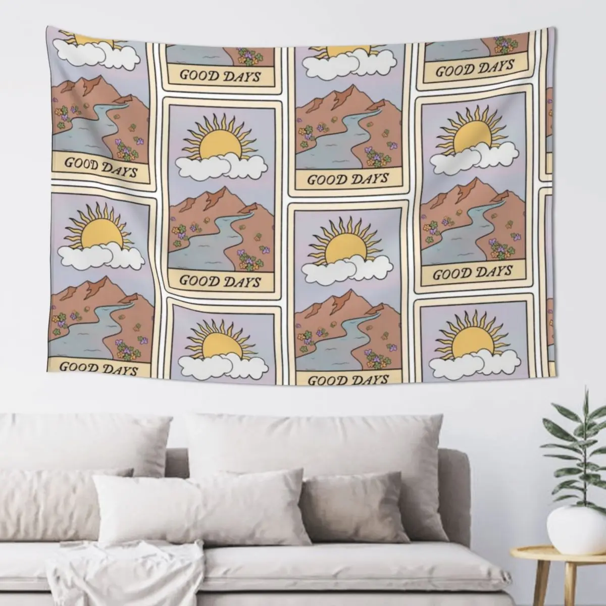 

good days sza tarot card Tapestry Christmas Decoration Room Decoration Korean Style Decoration Pictures Room Wall Tapestry