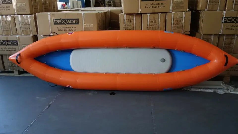 Inflatable Drop Stitch PVC Self Baling White Water River Raft Kayak Canoe NEW